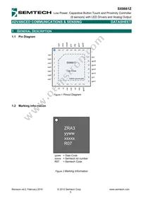 SX8661I07ZULTRT Datasheet Page 5