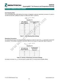 SX8724E082TDT Datasheet Page 23