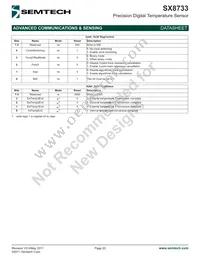 SX8733EWLTRT Datasheet Page 20