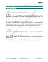 SX9501IULTRT Datasheet Page 15