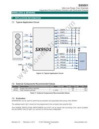 SX9501IULTRT Datasheet Page 18