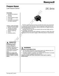 SXL010DD4 Datasheet Cover