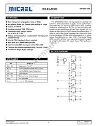 SY100S350JZ-TR Datasheet Cover