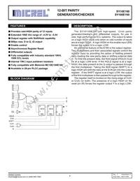 SY10E160JZ TR Datasheet Cover