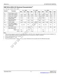 SY10EP33VZG-TR Datasheet Page 5