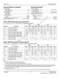 SY10EP451LTG-TR Datasheet Page 5