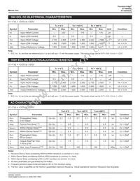 SY10H842LZH-TR Datasheet Page 4