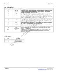 SY54017ARMG-TR Datasheet Page 3