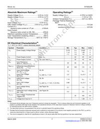 SY54023RMG-TR Datasheet Page 4