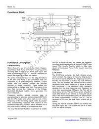 SY69754ALHG-TR Datasheet Page 7