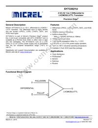 SY733021UZG-TR Datasheet Cover