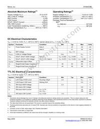 SY84403BLMG-TR Datasheet Page 4