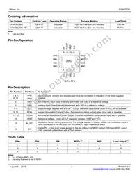 SY84782UMG-TR Datasheet Page 2