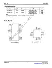 SY87700ALZG-TR Datasheet Page 2