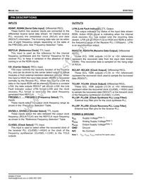 SY87701VZH-TR Datasheet Page 3