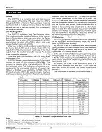 SY87721LHY-TR Datasheet Page 7