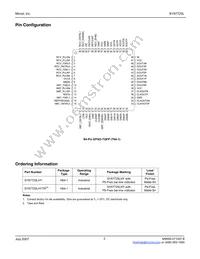 SY87725LHY-TR Datasheet Page 3