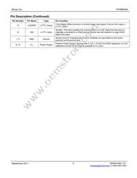 SY88063ALMG Datasheet Page 3