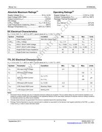 SY88063ALMG Datasheet Page 4