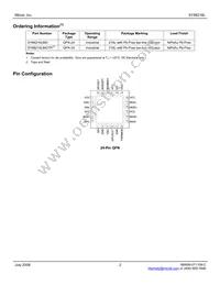 SY88216LMG-TR Datasheet Page 2