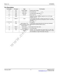 SY88289CLMG-TR Datasheet Page 3