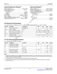 SY88307BLMG-TR Datasheet Page 4
