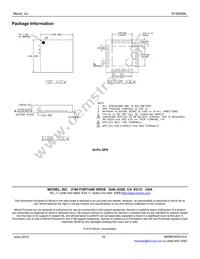 SY88808LMH-TR Datasheet Page 10