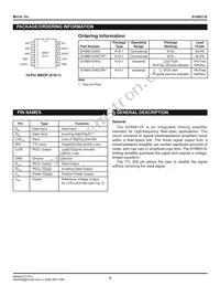SY88913VKG-TR Datasheet Page 2