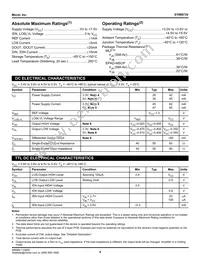 SY88973VMG-TR Datasheet Page 4