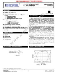 SY89208VMG-TR Datasheet Cover