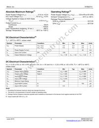 SY89251VMG-TR Datasheet Page 3