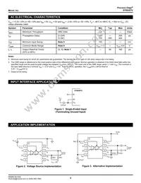 SY89307VMI-TR Datasheet Page 4