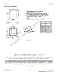 SY89537LMH TR Datasheet Page 19