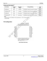 SY89538LHY-TR Datasheet Page 3