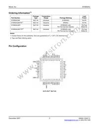 SY89540UMI-TR Datasheet Page 3