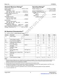 SY89859UMG TR Datasheet Page 5