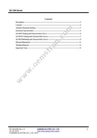 SZ-10N40VL Datasheet Page 2