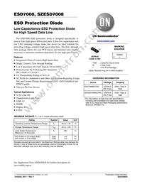 SZESD7008MUTAG Datasheet Cover