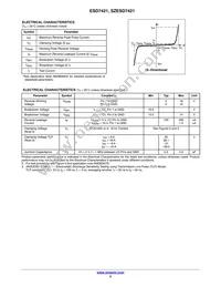 SZESD7421N2T5G Datasheet Page 2