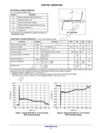 SZESD7462N2T5G Datasheet Page 2