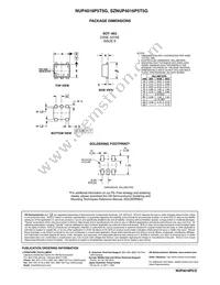 SZNUP4016P5T5G Datasheet Page 3