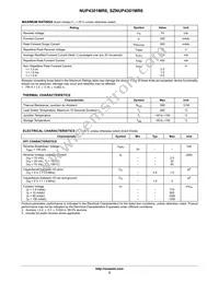 SZNUP4301MR6T1G Datasheet Page 2