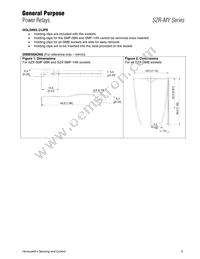 SZR-MY4-N1-DC12V Datasheet Page 5