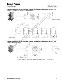 SZR-MY4-N1-DC12V Datasheet Page 7