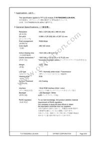 T-51750GD065J-LW-AON Datasheet Page 3