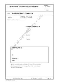 T-55265GD057J-LW-ADN Datasheet Cover