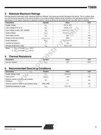 T0806-PEQG Datasheet Page 5