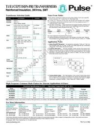 T1038 Datasheet Page 2