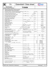 T1040N20TOFVTXPSA1 Datasheet Cover