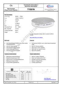 T1081N60TOHXPSA1 Datasheet Cover